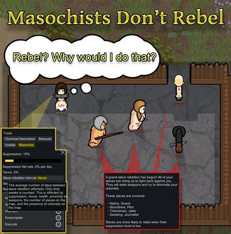 rimworld undergrounder|rimworld masochist.